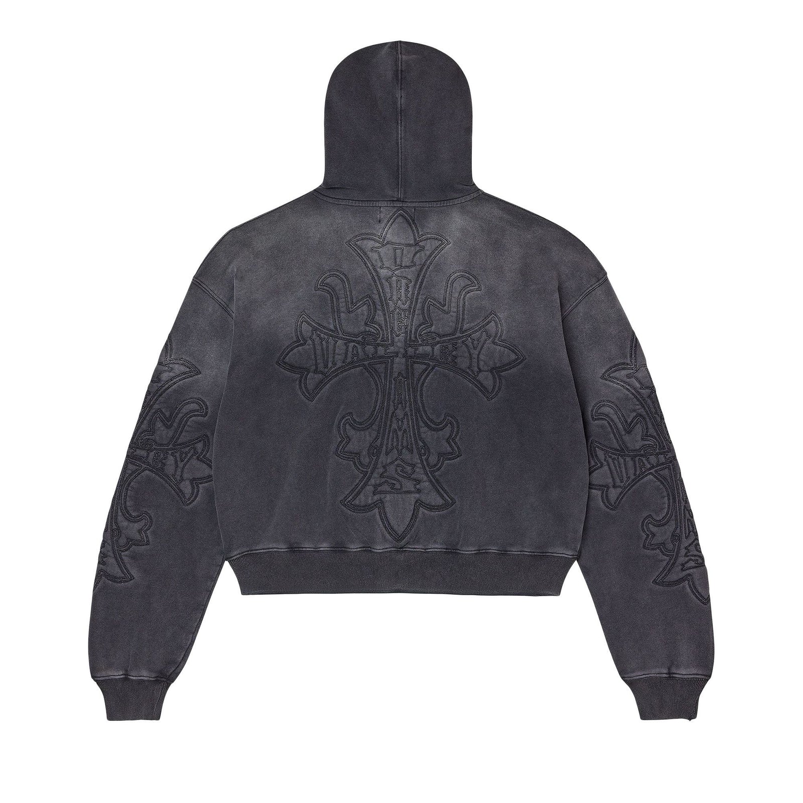 Vale Forever Carver Zip Up Hoodie Black front