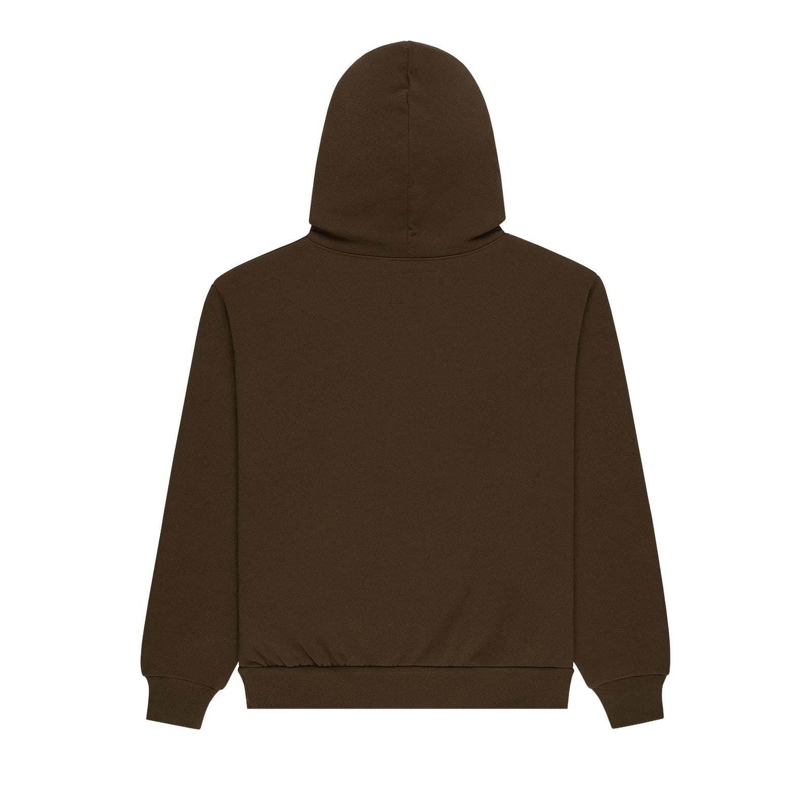 Sp5der OG Web Rhinestone Hoodie Brown front