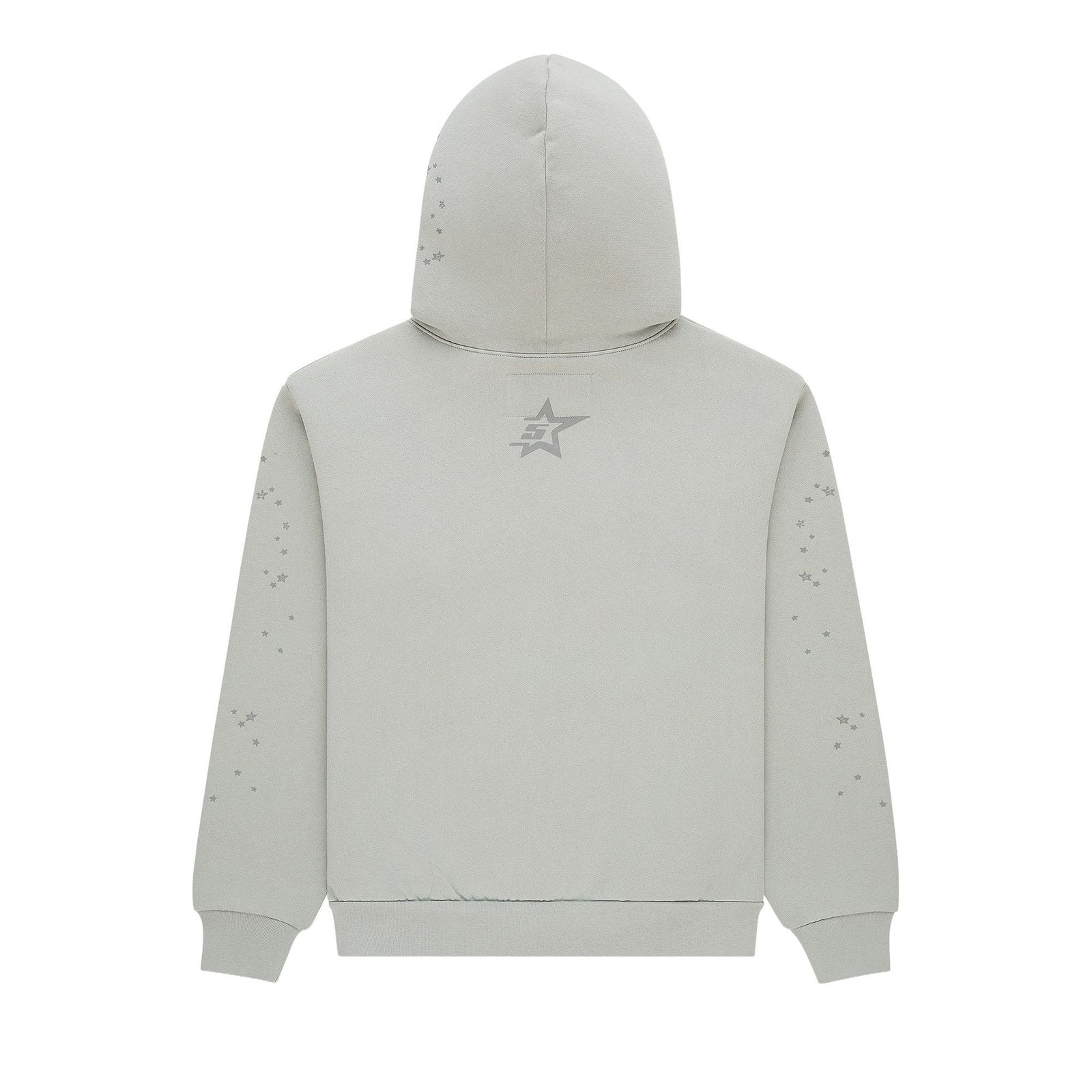 Sp5der Tonal Punk V2 Hoodie Sport Grey front