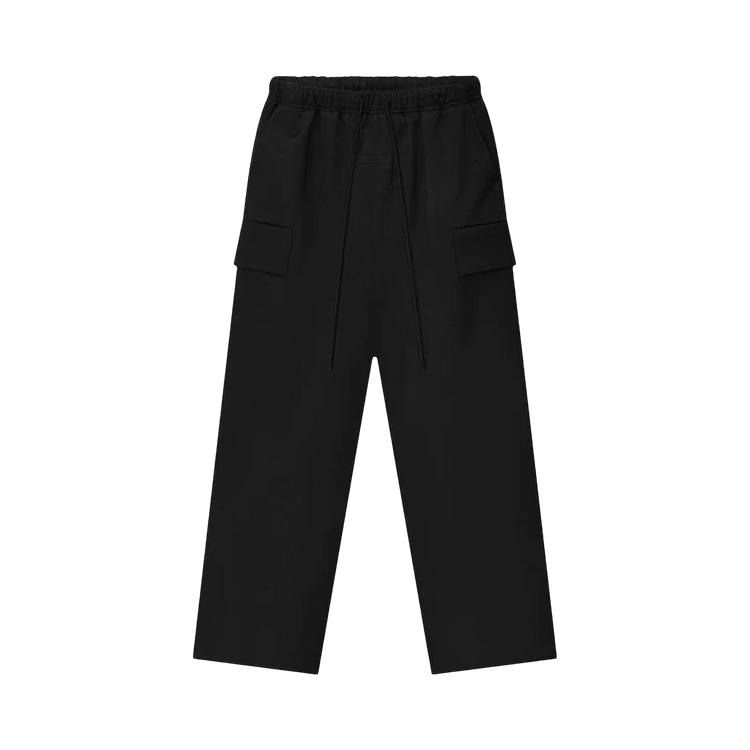 Fear of God Essentials Bonded Satin Field Pants Vintage Black (FW25)