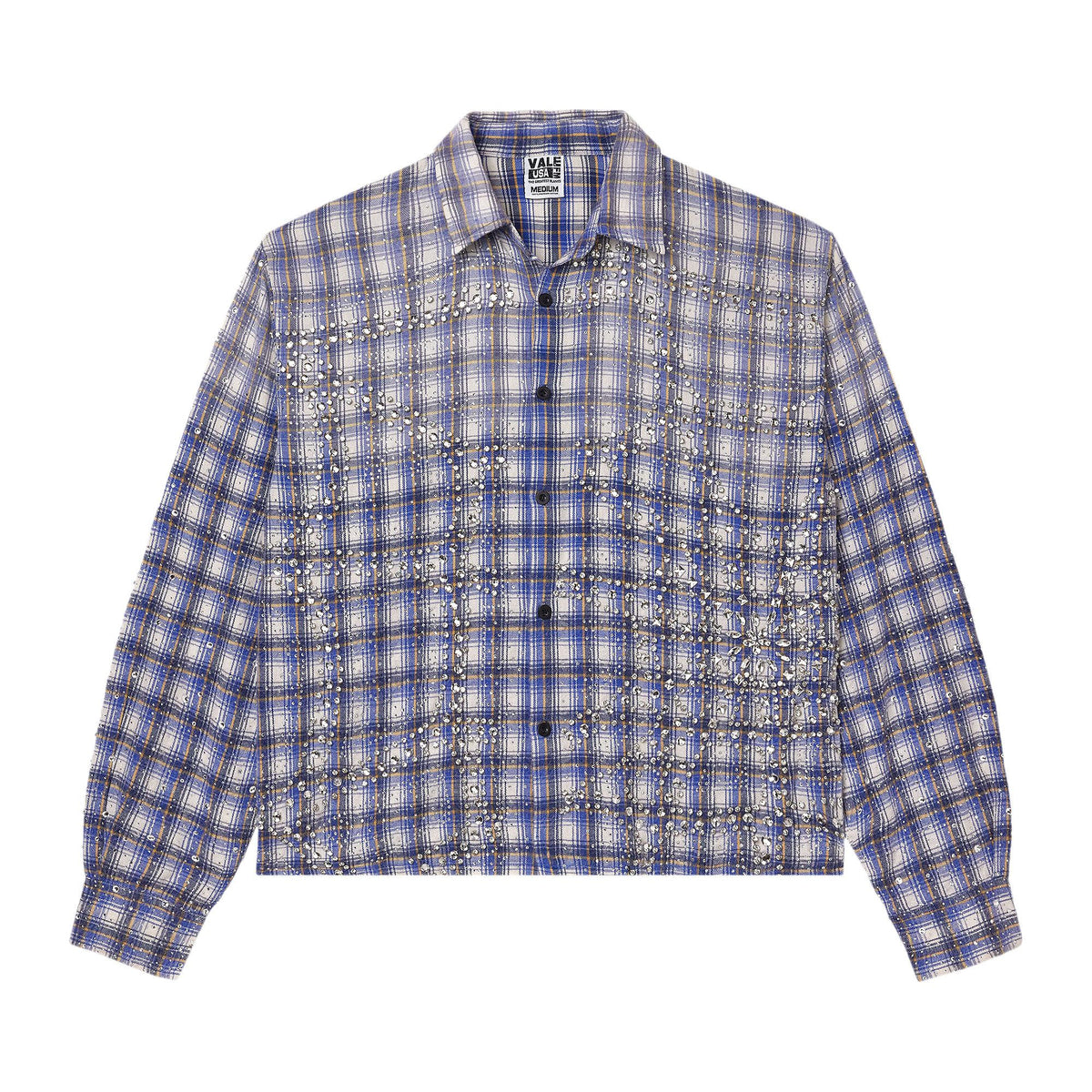 Vale Forever Blizzard L/S Flannel Light Blue front