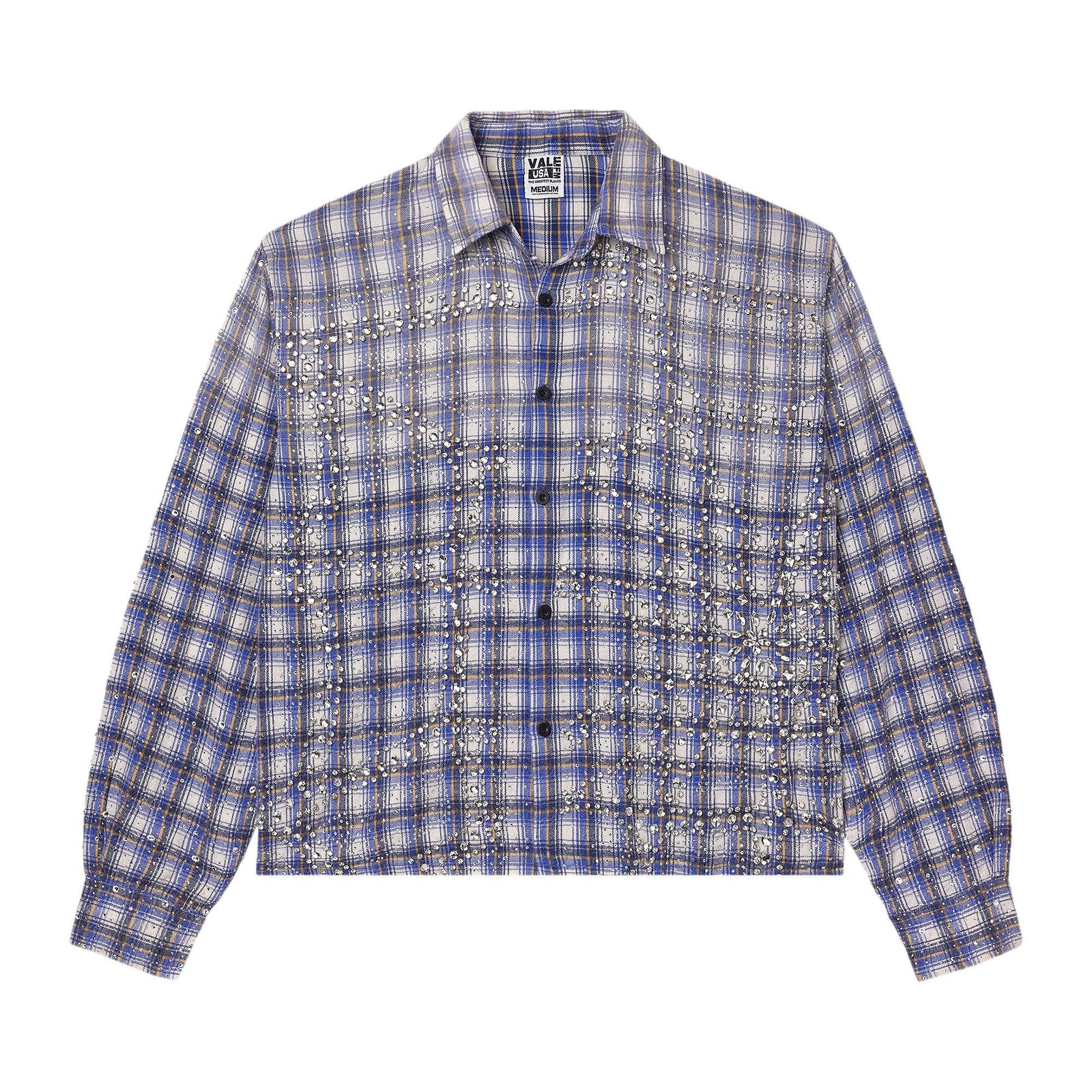 Vale Forever Blizzard L/S Flannel Light Blue front