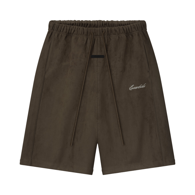 Fear of God Essentials Signature Relaxed Short With Piping Brown (SS26)