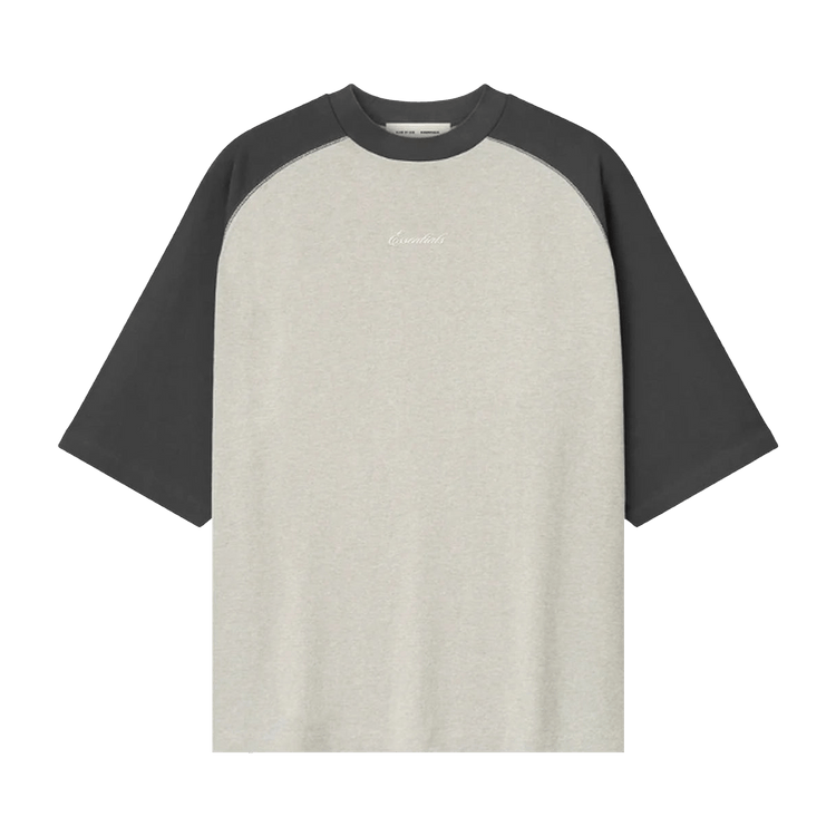Fear of God Essentials Signature Tee Oatmeal/Concrete Heather (SS26)