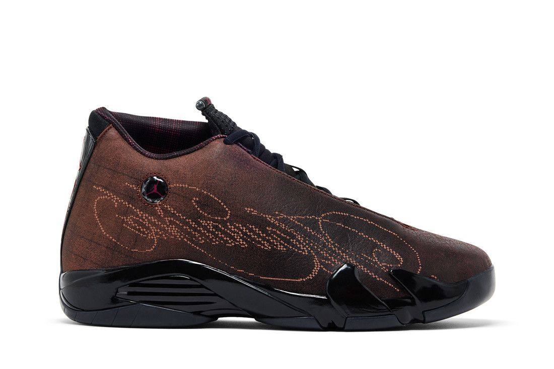 Mowalola x Jordan 14 Retro Burnt Red