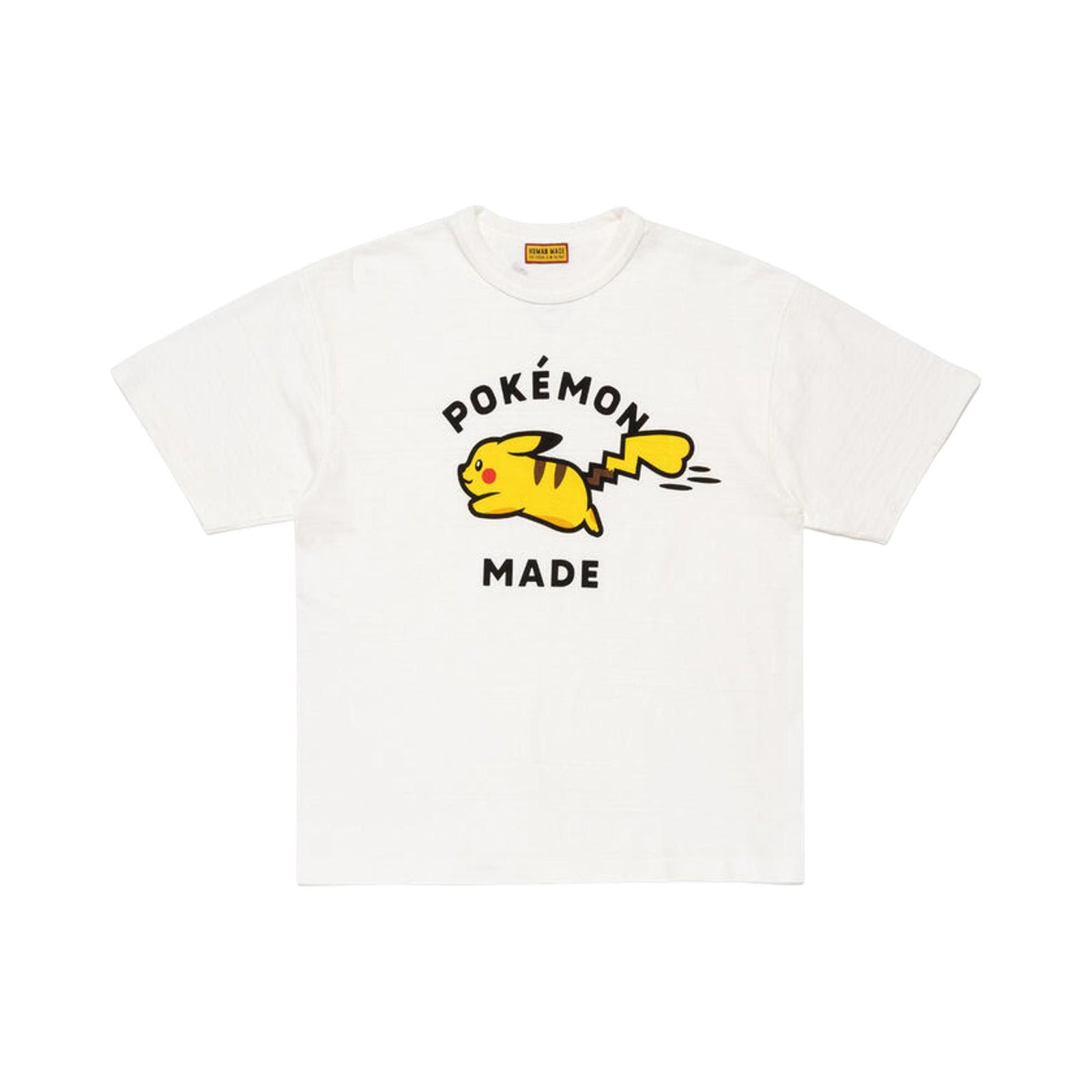 Human Made x Pokemon Graphic T-Shirt #1 Pikachu White front