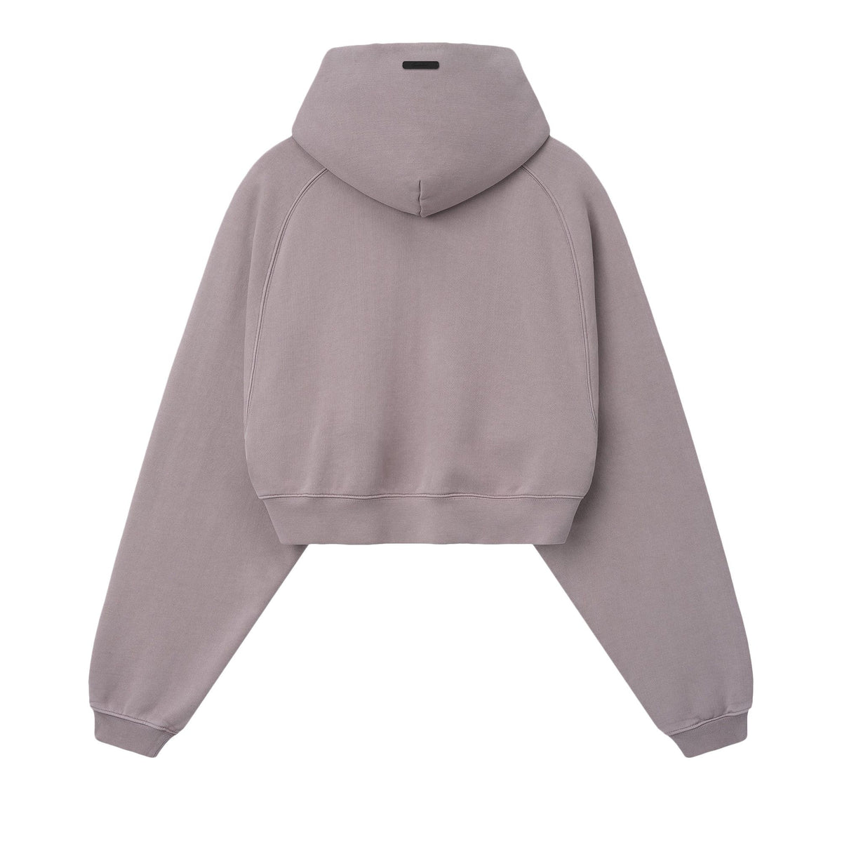 Fear of God Essentials Women's Campus 90s Cropped Raglan Hoodie Faded Mauve (SS26)