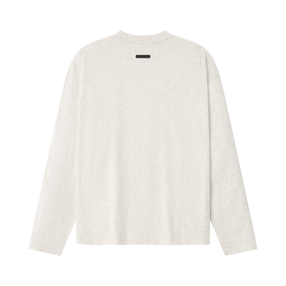 Fear of God Essentials Classic Long Sleeve Tee Oatmeal Heather (SS26)
