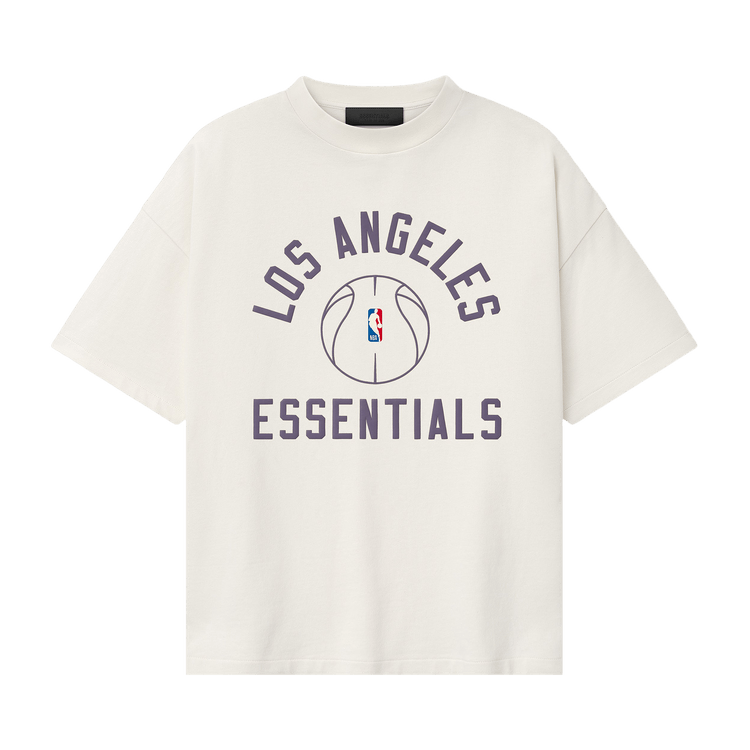 Fear of God Essentials Lakers x Barkley Hendricks 90s Tee Ivory (SS26)