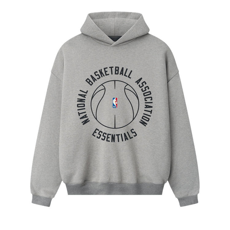 Fear of God Essentials NBA x Barkley Hendricks 90s Hoodie Concrete Heather (SS26)