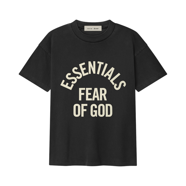 Fear of God Essentials Women's Campus Classic Short Sleeve Tee Faded Black (SS26)