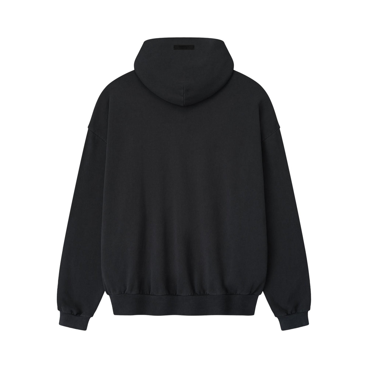 Fear of God Essentials Varsity 90s Fit Hoodie Vintage Black (FW25)