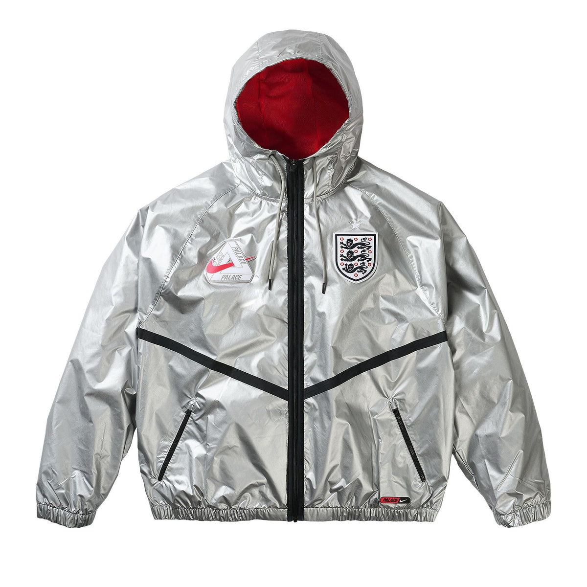 Nike x Palace World Cup Anthem Jacket England Pewter Grey front