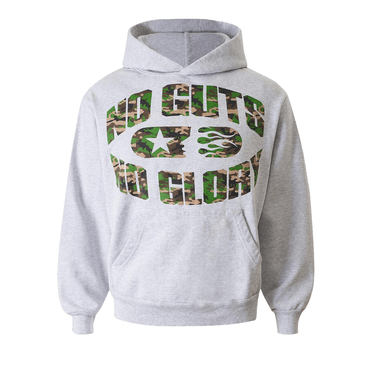 Hellstar No Guts No Glory Hoodie Grey