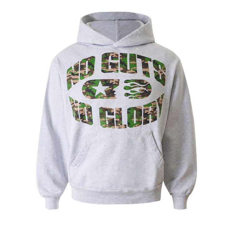 Hellstar No Guts No Glory Hoodie Grey view 2