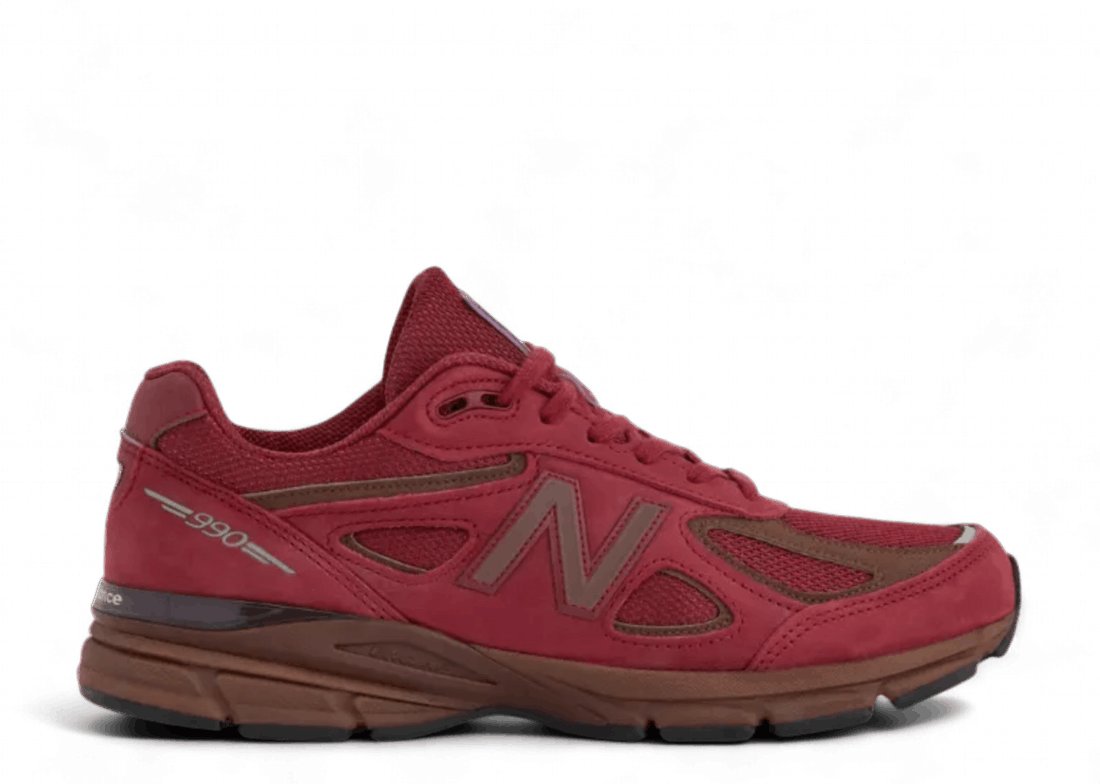 New Balance 990 Monarch Burgundy Pumpernickel Black