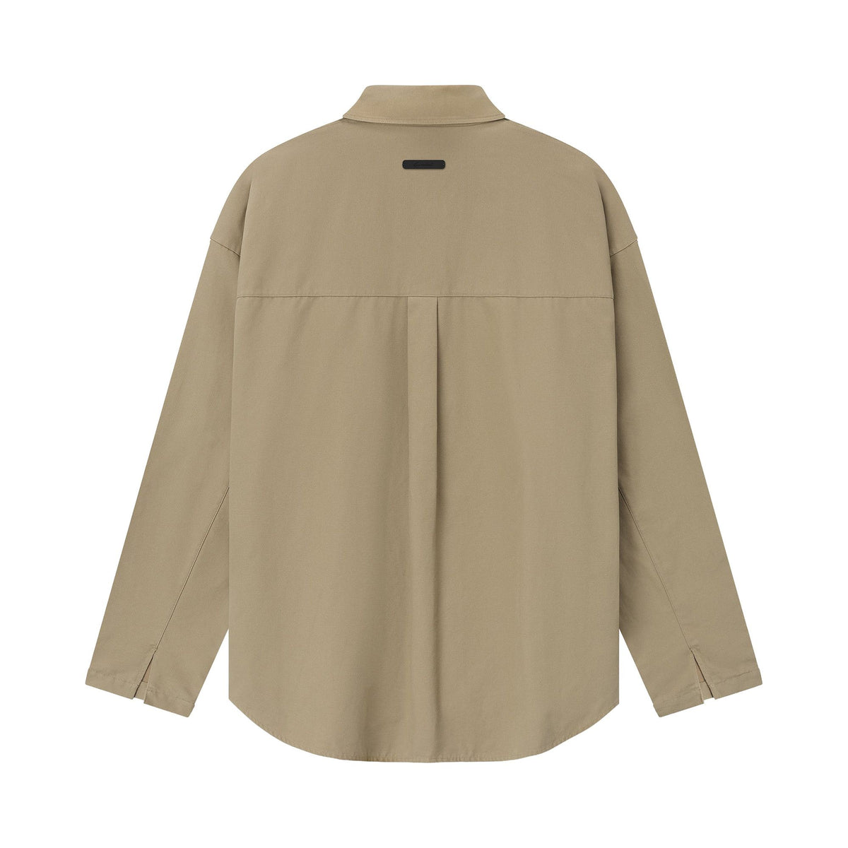 Fear of God Essentials Cotton Canvas Overshirt Dune (SS26)