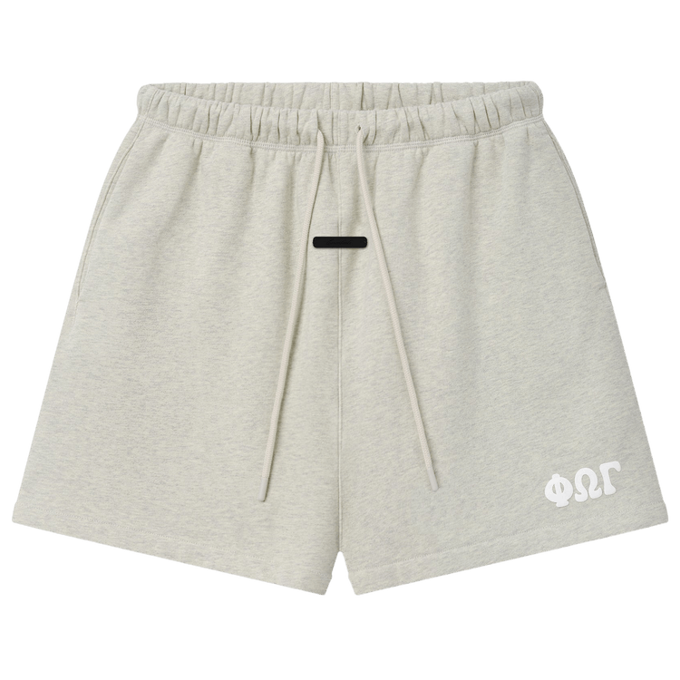 Fear of God Essentials Classic Sweatshort Washed Vanilla Heather (SS26)