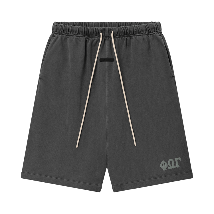 Fear of God Essentials Heavy Jersey 90s Sweatshort Washed Iron Grey (SS26)