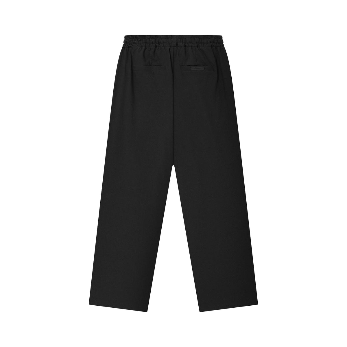 Fear of God Essentials Silk Blend Pleat Front Drawstring Pant Vintage Black (SS26)