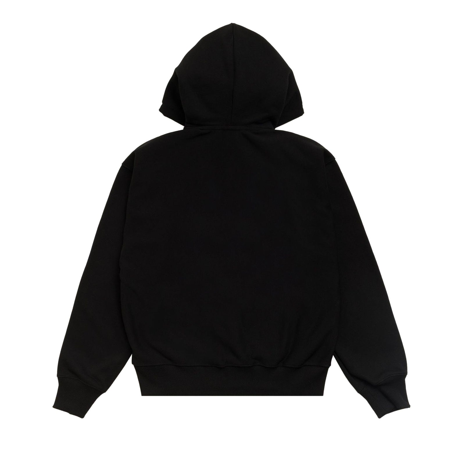 Stussy x Always Do What You Should Do Stack Zip Hoodie Black front