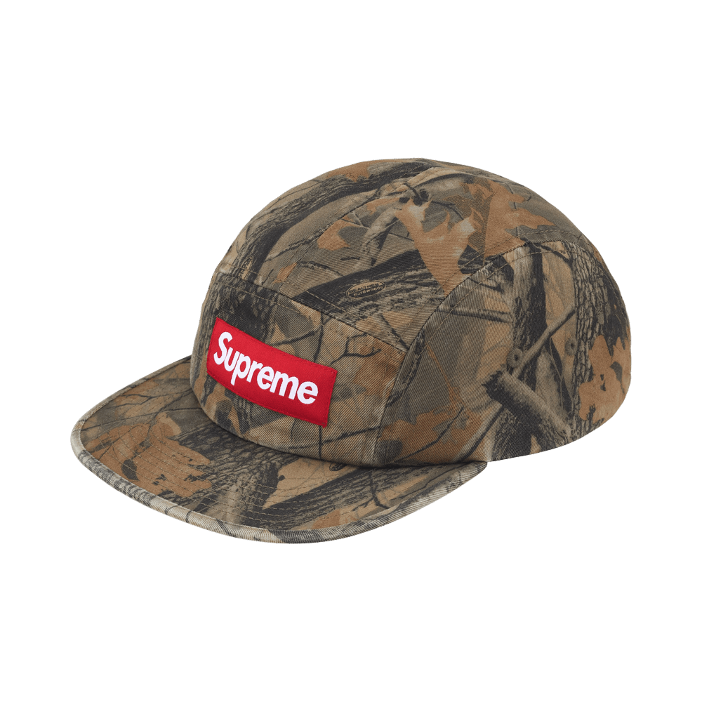 Supreme Washed Chino Twill Camp Cap (FW26) Realtree Hardwoods Camo - Im Your Wardrobe