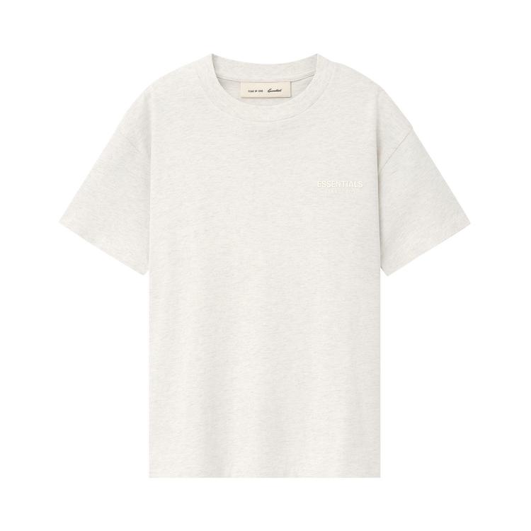 Fear of God Essentials Women's Classic Short Sleeve Tee Oatmeal Heather (FW26)