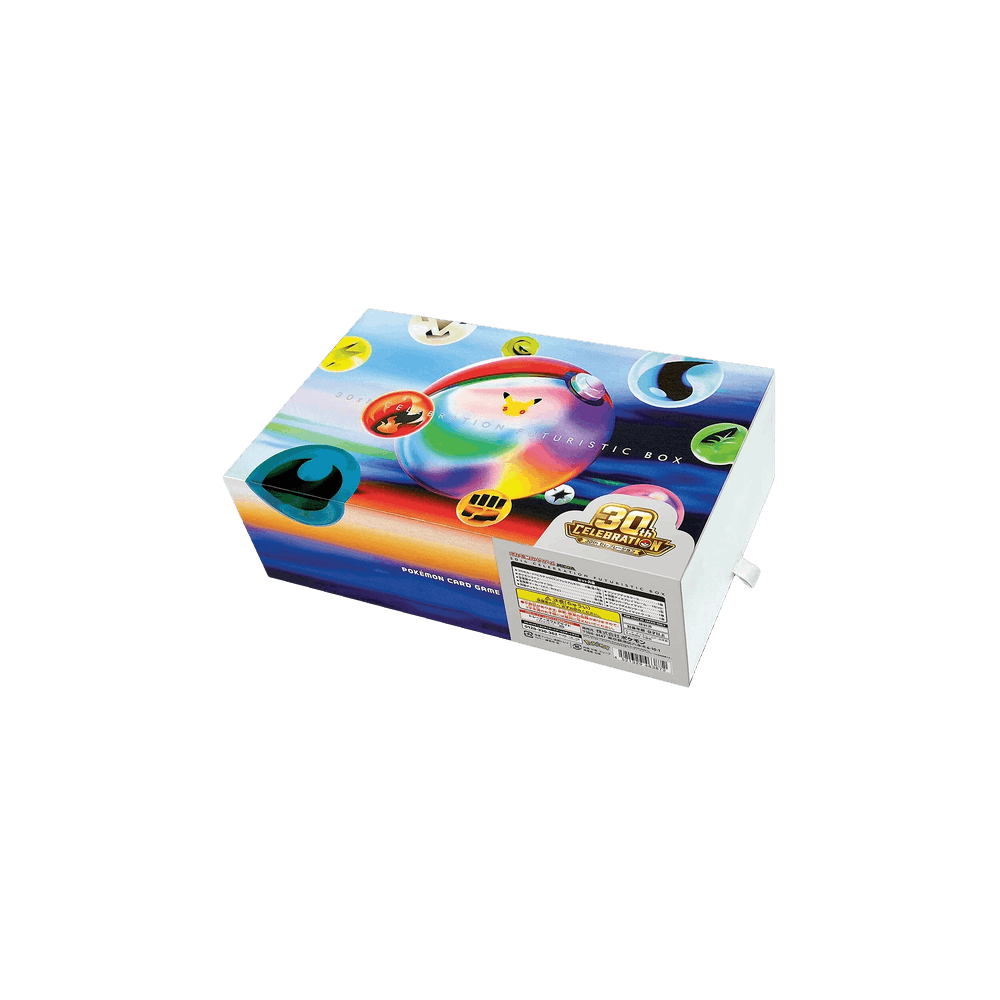 Pokémon Mega 30th Celebration Futuristic Box (Japanese) - Im Your Wardrobe