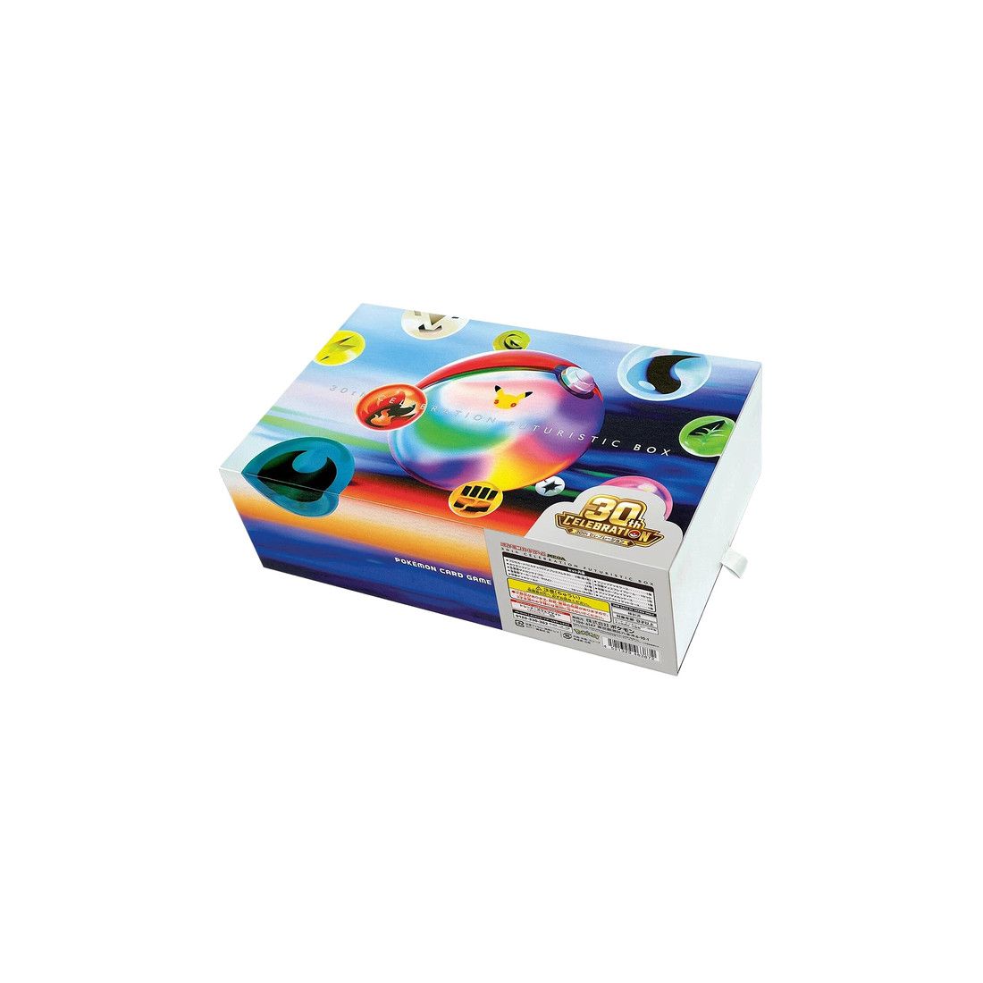 Pokémon Mega 30th Celebration Futuristic Box (Japanese) - Im Your Wardrobe