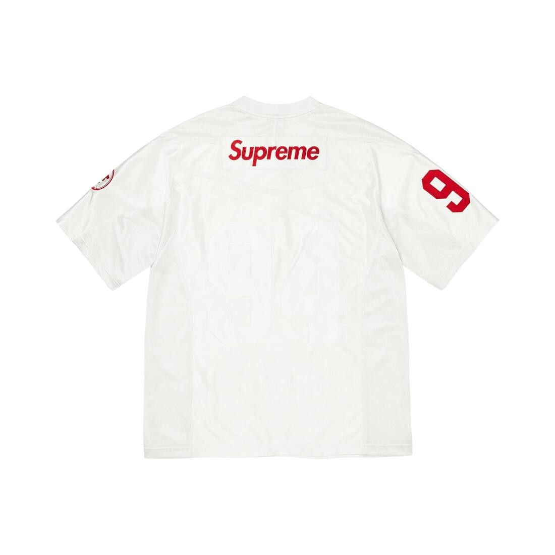Supreme x Nike Jersey White - Im Your Wardrobe