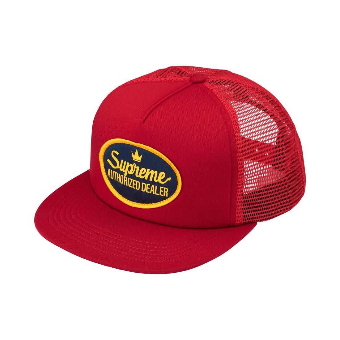 Supreme Authorized Mesh Back 5-Panel (FW26) Red - Im Your Wardrobe