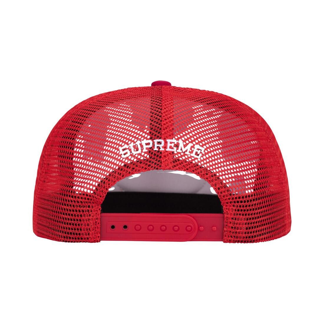 Supreme Authorized Mesh Back 5-Panel (FW26) Red - Im Your Wardrobe