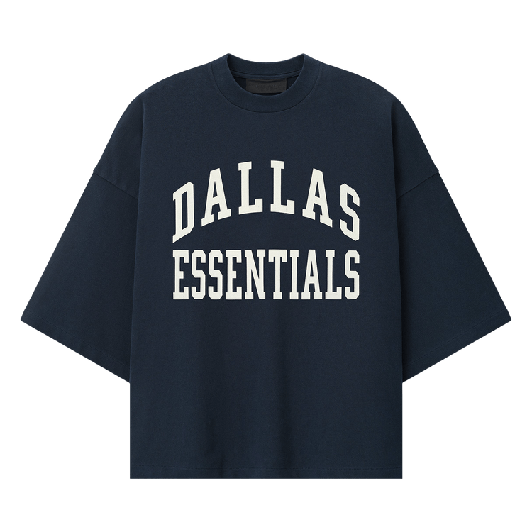 Fear of God Essentials Cowboys Merch Tee Dark Sapphire (FW26)