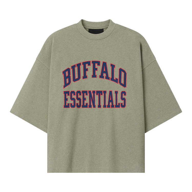 Fear of God Essentials Bills Merch Tee Seal Heather (FW26)