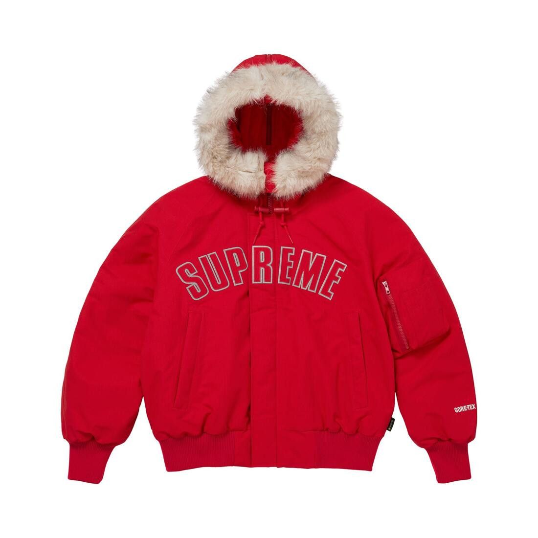 Supreme GORE-TEX N-2B Jacket Red - Im Your Wardrobe