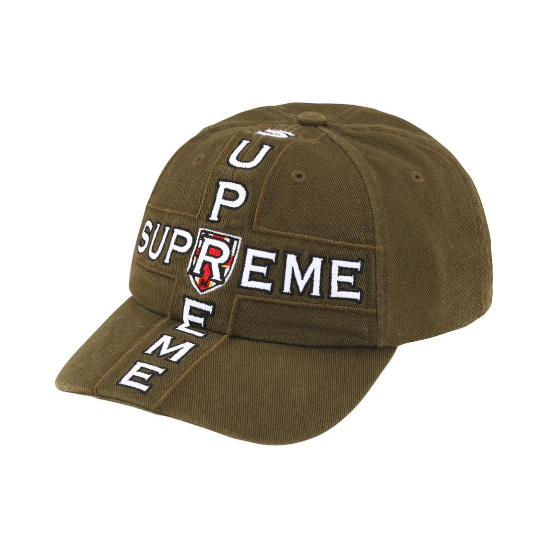 Supreme Cross 6-Panel Olive - Im Your Wardrobe