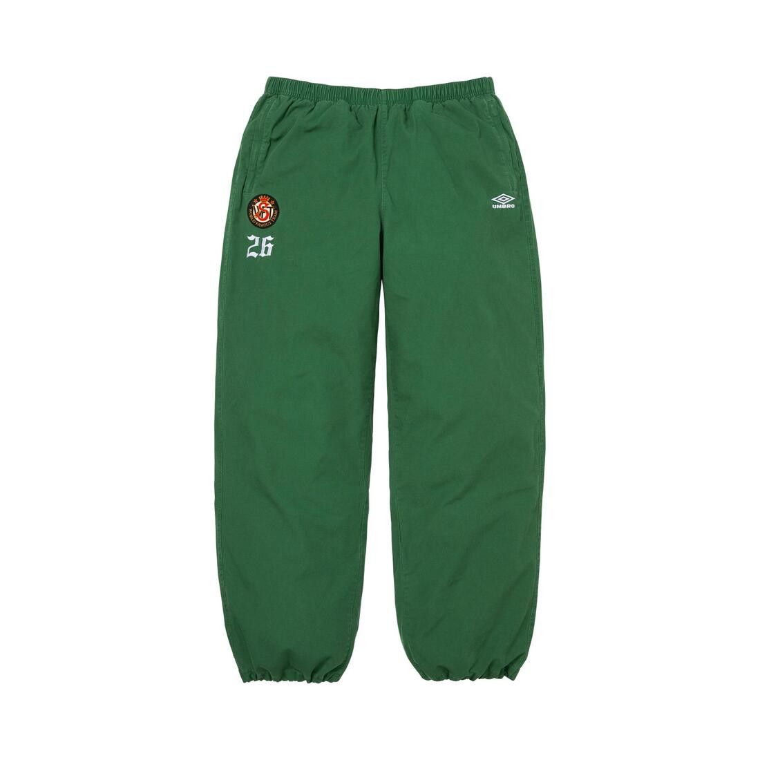 Supreme x Umbro Cotton Ripstop Track Pant Green - Im Your Wardrobe