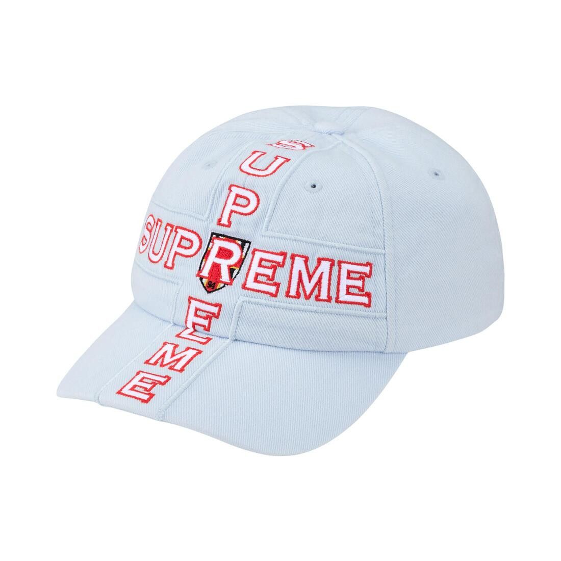 Supreme Cross 6-Panel Light Blue - Im Your Wardrobe