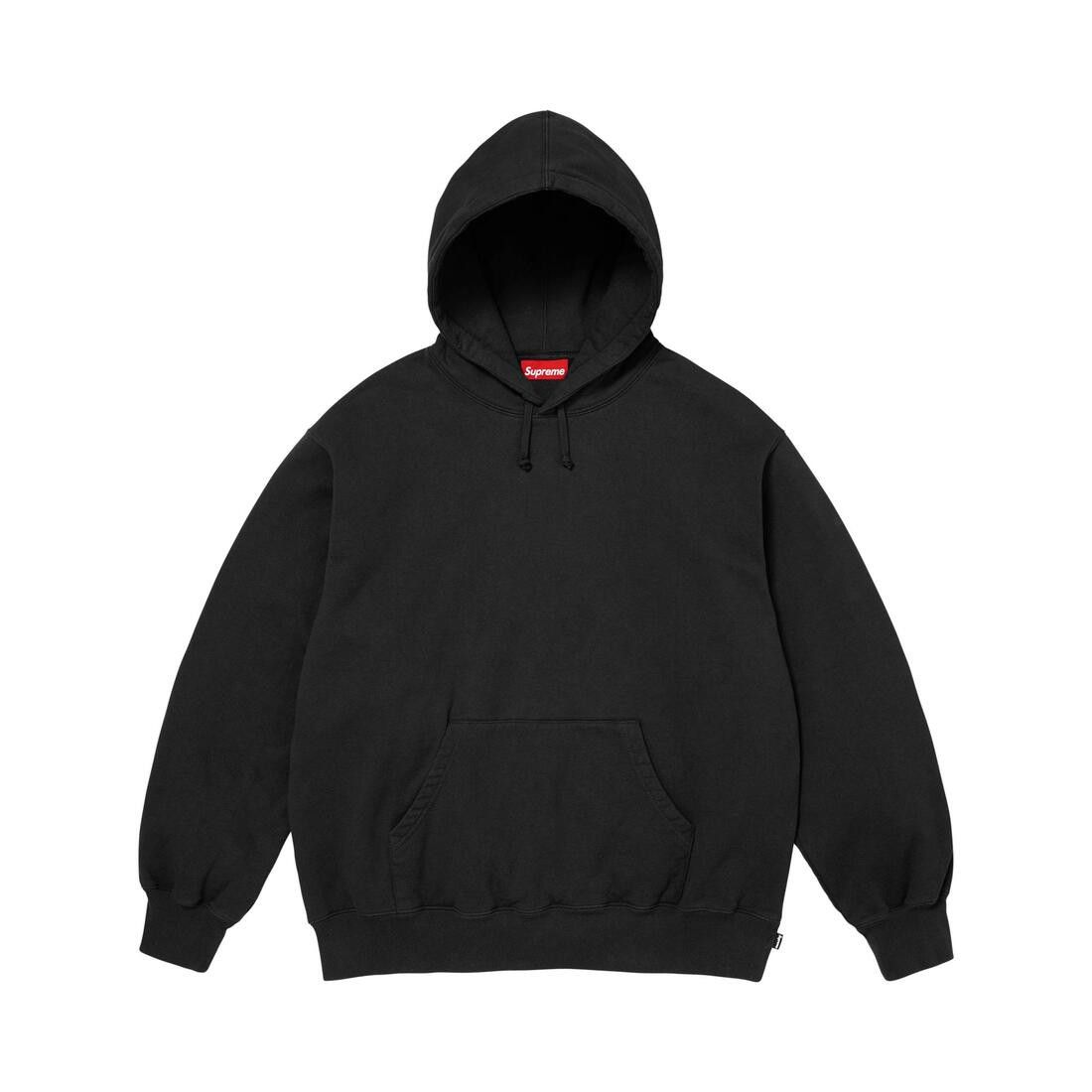 Supreme Mirrored Appliqué Hooded Sweatshirt Black - Im Your Wardrobe