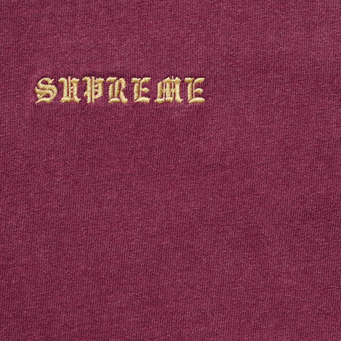 Supreme Washed Short-Sleeve Top Plum - Im Your Wardrobe