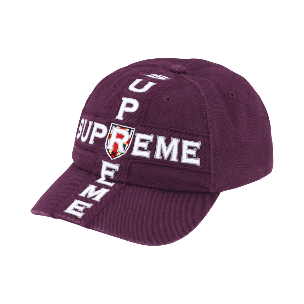 Supreme Cross 6-Panel Plum - Im Your Wardrobe