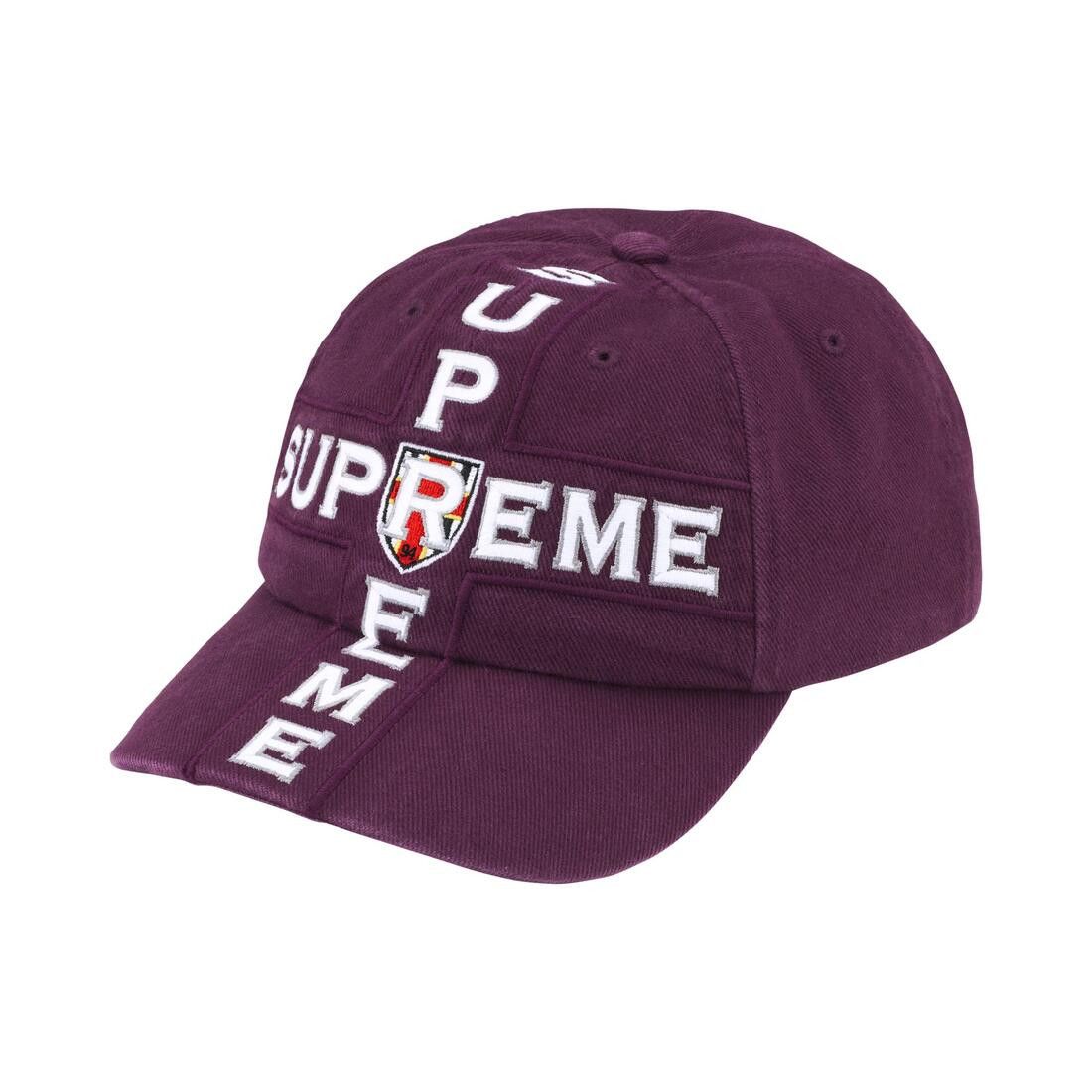 Supreme Cross 6-Panel Plum - Im Your Wardrobe