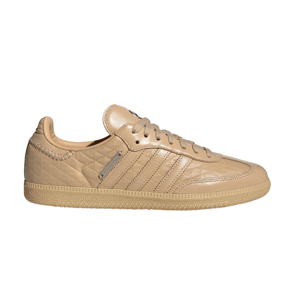 Mercedes-Benz x adidas Samba OG Magic Beige Silver Metallic