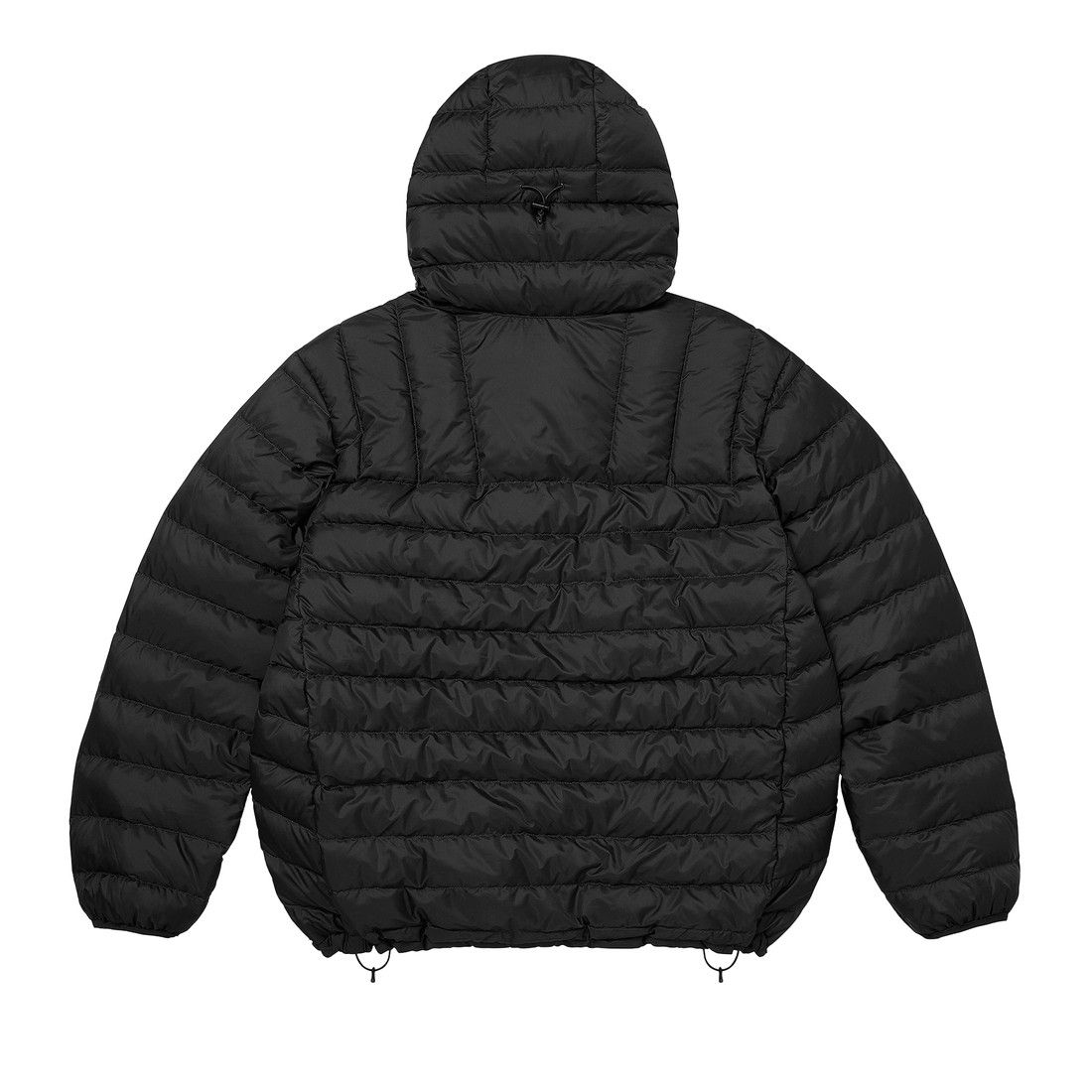 Supreme Micro Down Half Zip Hooded Pullover (FW26) Black