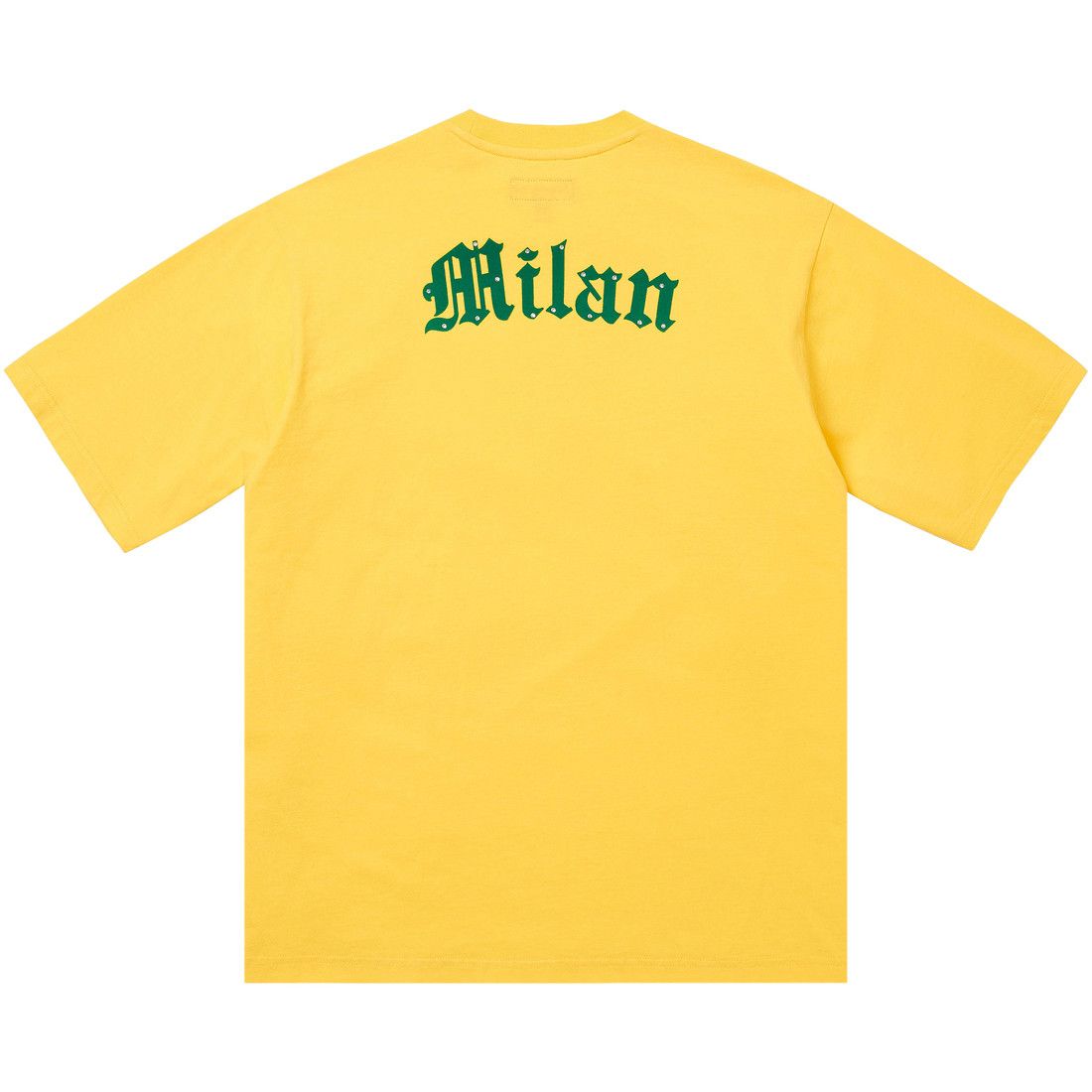 Supreme Milan Sequin Short-Sleeve Top Yellow