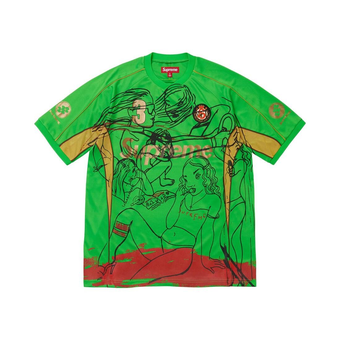 Supreme x Rita Ackermann Jersey Green