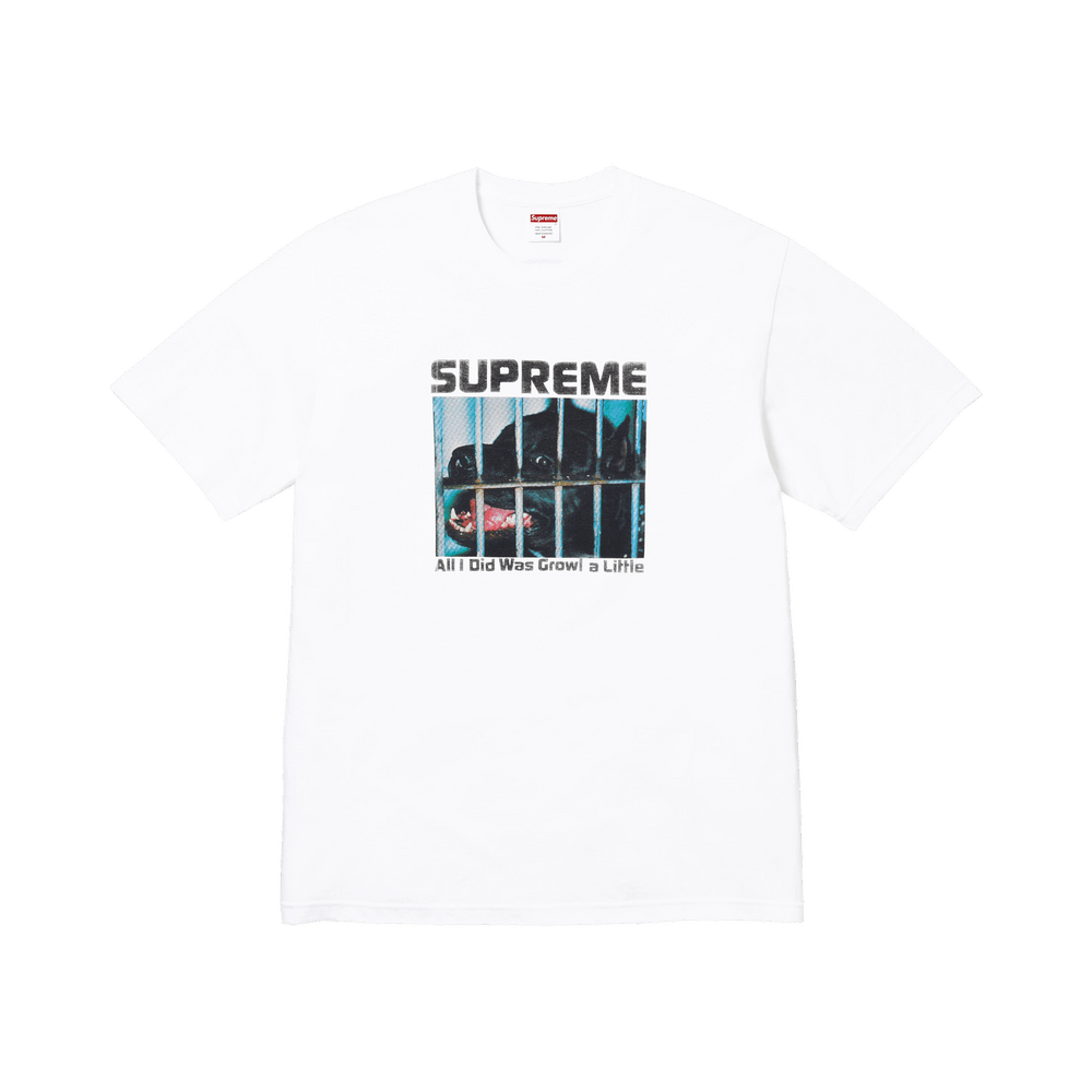 Supreme Growl Tee White