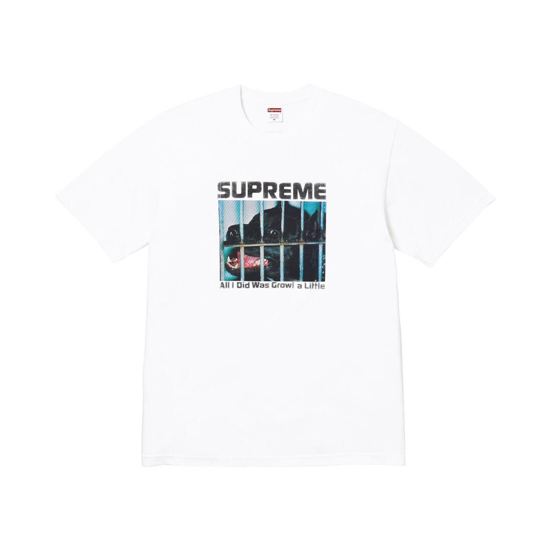 Supreme Growl Tee White