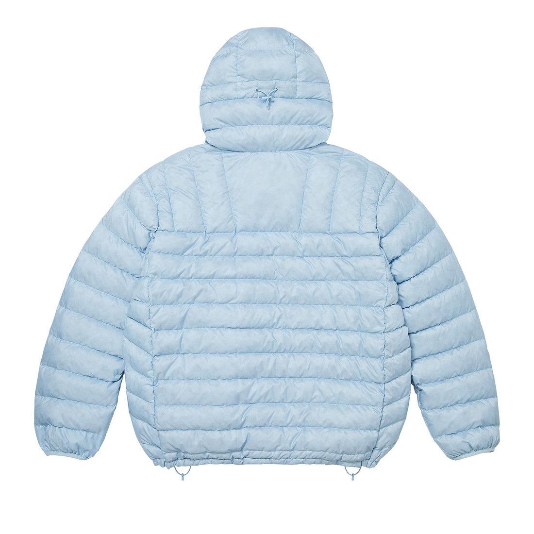 Supreme Micro Down Half Zip Hooded Pullover (FW26) Light Blue