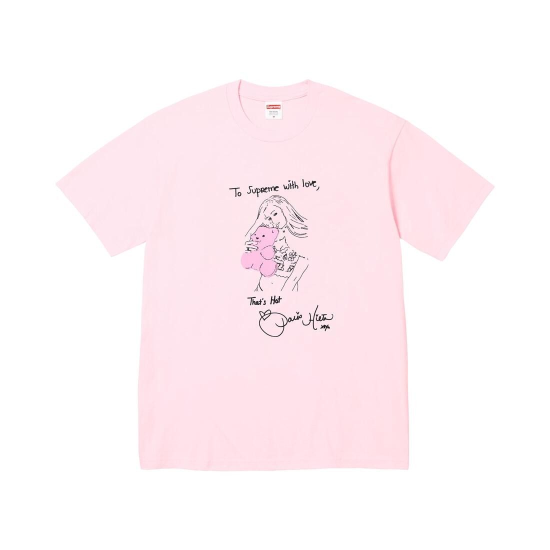 Supreme Paris Tee Light Pink
